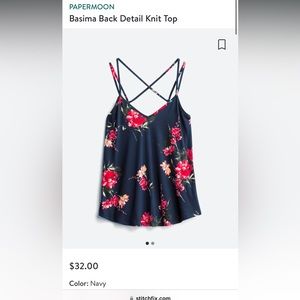 Papermoon cami size medium